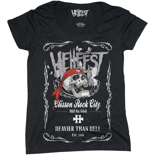 T-Shirt Femme "Rock City"