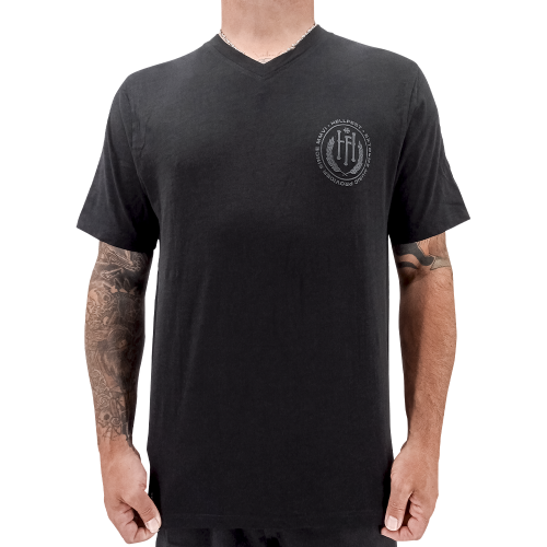 T-shirt Col V "Black Co" Homme