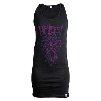 Sleeveless Dress " H cross"