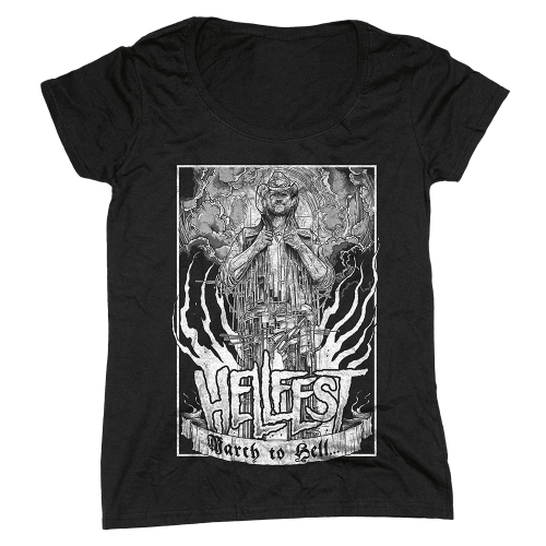 T-Shirt "March to Hell" Femme