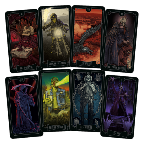 Tarot deck "Hellfest"